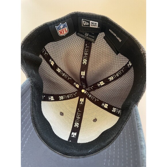 Seattle Seahawks Cap Gray mesh back size medium-large NFL 39/Thirty football - Picture 5 of 6
